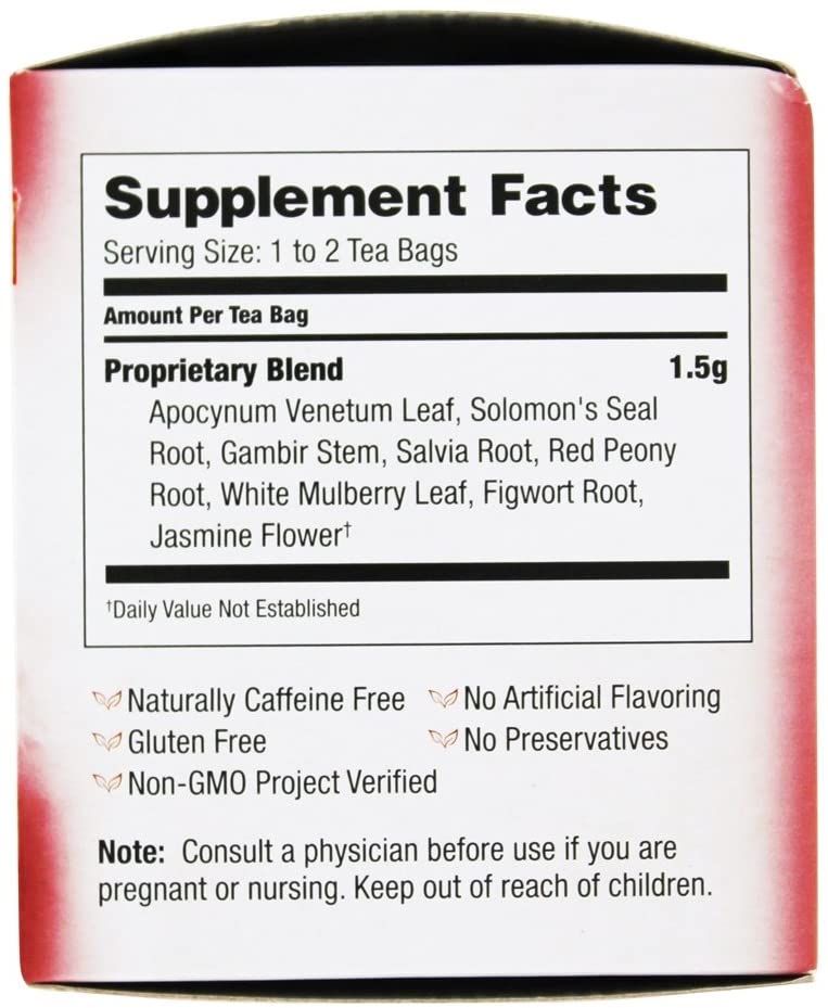 Bravo Tea Blood Pressure Herbal Tea, 20 Tea Bags