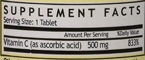 VITAMIN C-500MG 100 TABS