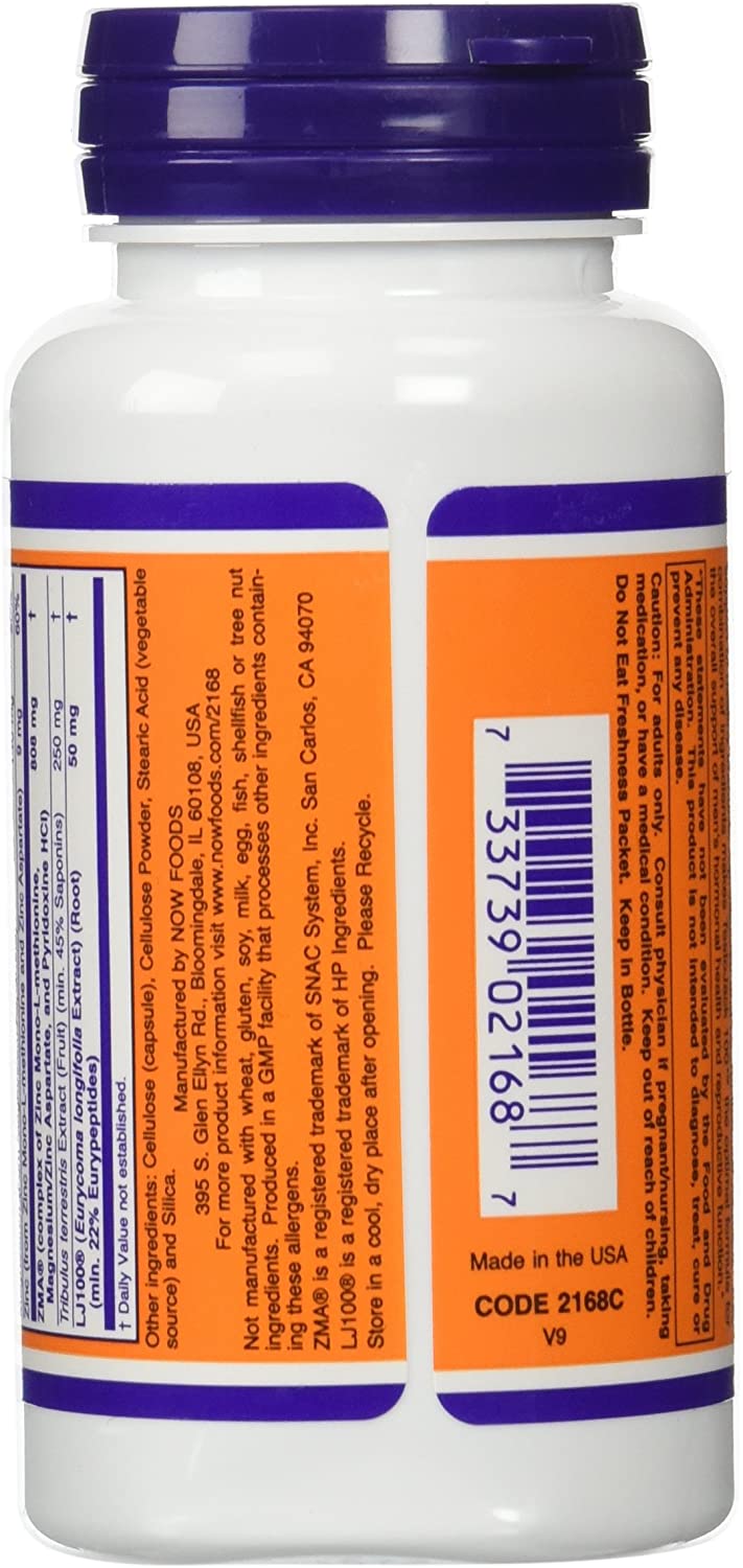 NOW Foods TestoJack 100™, 60 Veg Capsules