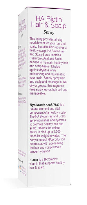 Hyalogic HA Biotin Hair & Scalp Spray, 4 fl oz