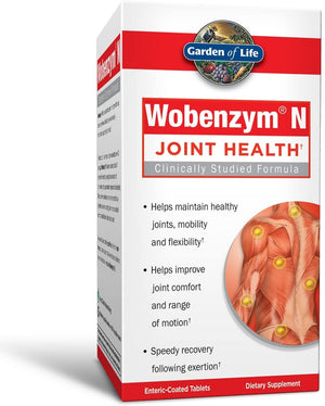 Garden of Life Wobenzym® N, 200 Enteric-Coated Tablets