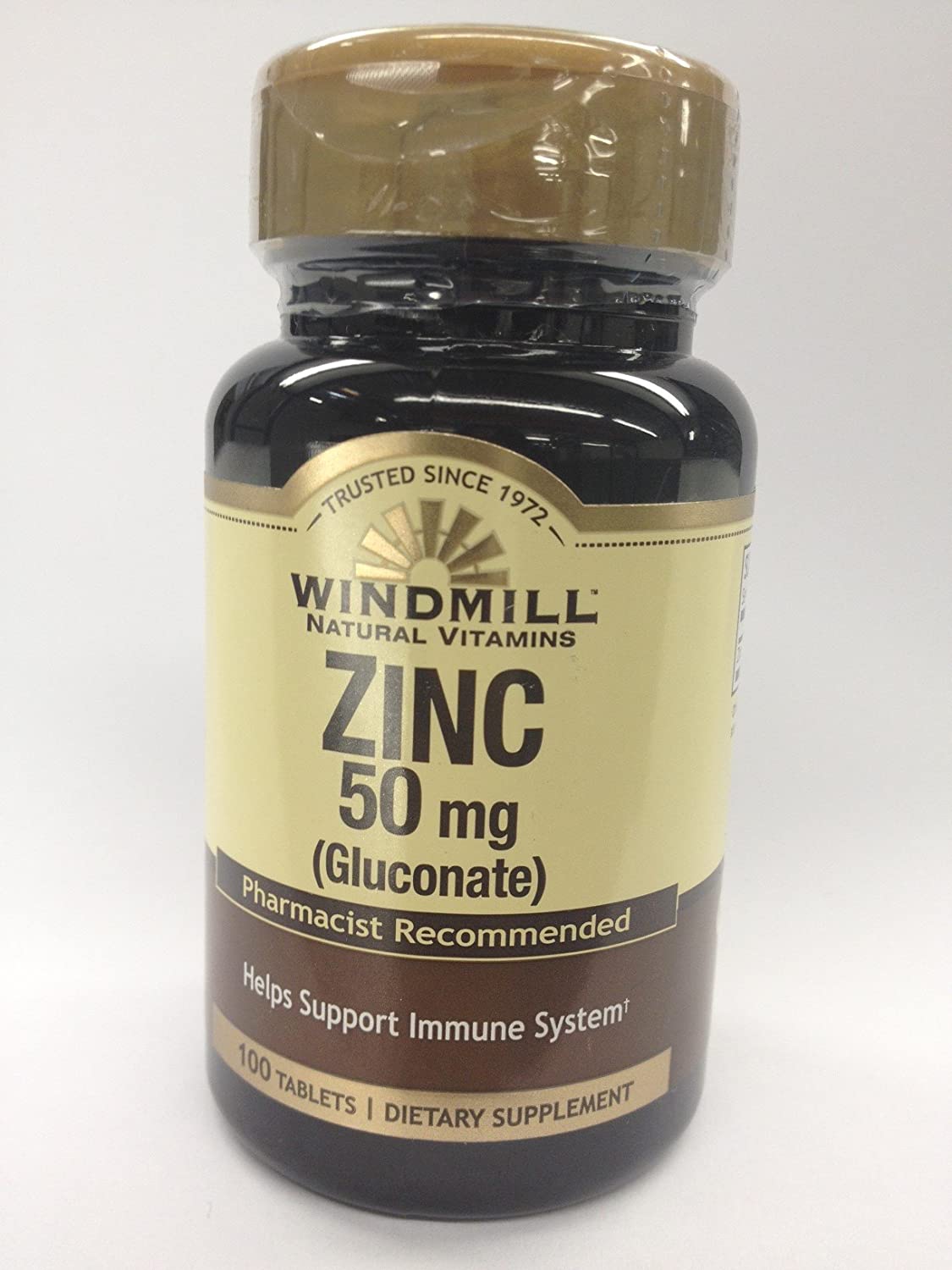 Windmill Zinc Gluconate 50Mg 100 Tablets