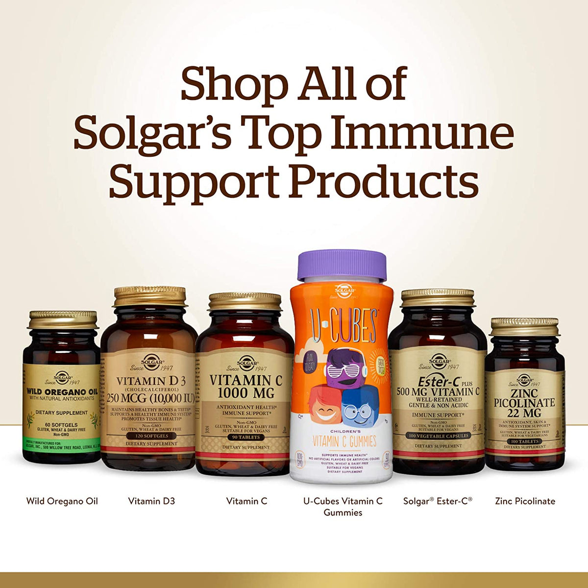 Solgar Ester-C Plus Immune Complex, 24-Hour Immune Support, Supports Upper Respiratory Health - Plus D3, Zinc, Elderberry &amp; Echinacea - Non-GMO, Gluten Free, Dairy Free - 45 Servings, 90 Softgels