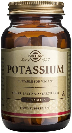 Solgar Potassium, 100 Tablets