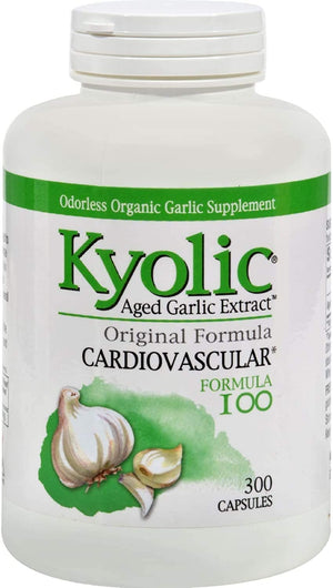 Kyolic Aged Garlic Extract™ Cardiovascular Original Formula 100, 300 Capsules
