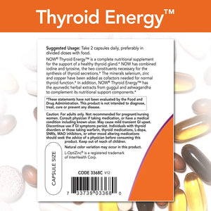 NOW Foods Thyroid Energy™, 90 VegCaps