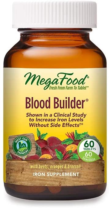 MegaFood Blood Builder® Iron, 60 Tablets