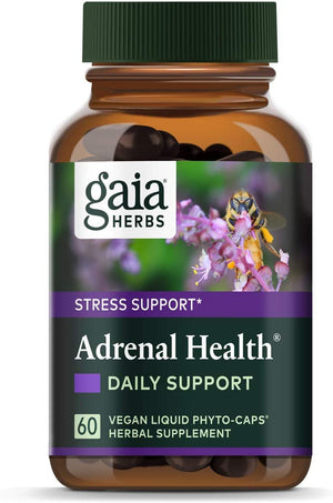 Gaia Herbs Adrenal Health® Daily Support, 60 Vegan Liquid Phyto-Caps