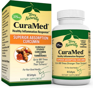 Terry Naturally CuraMed®, 375 mg, 60 Softgels