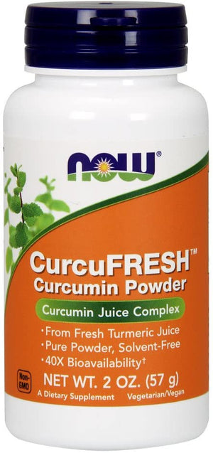 CurcuFRESH™ Curcumin Powder from Fresh Turmeric Juice, Curcumin Juice Complex, 2-Ounce