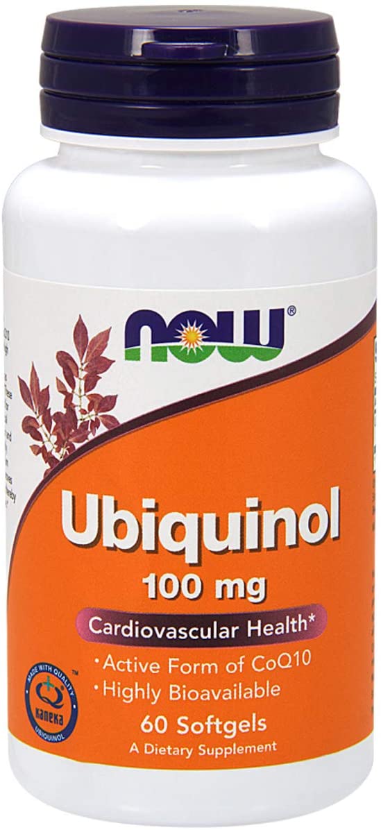 NOW Ubiquinol, 100 mg, 60 Softgels