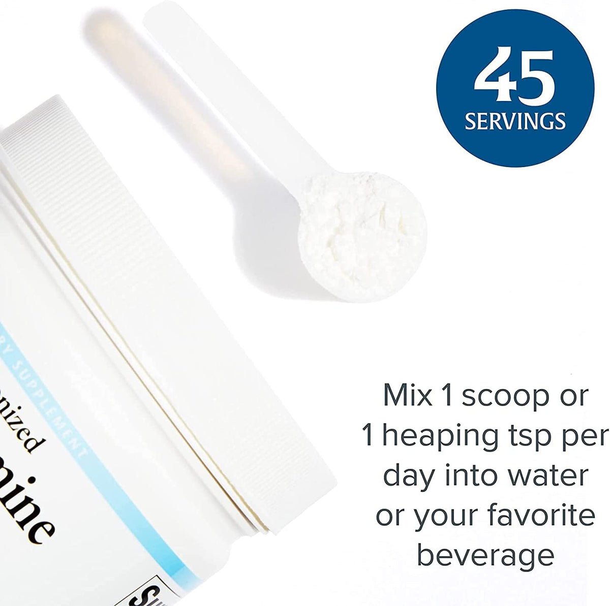 Natural Factors Glutamine 500mg Micro 8oz