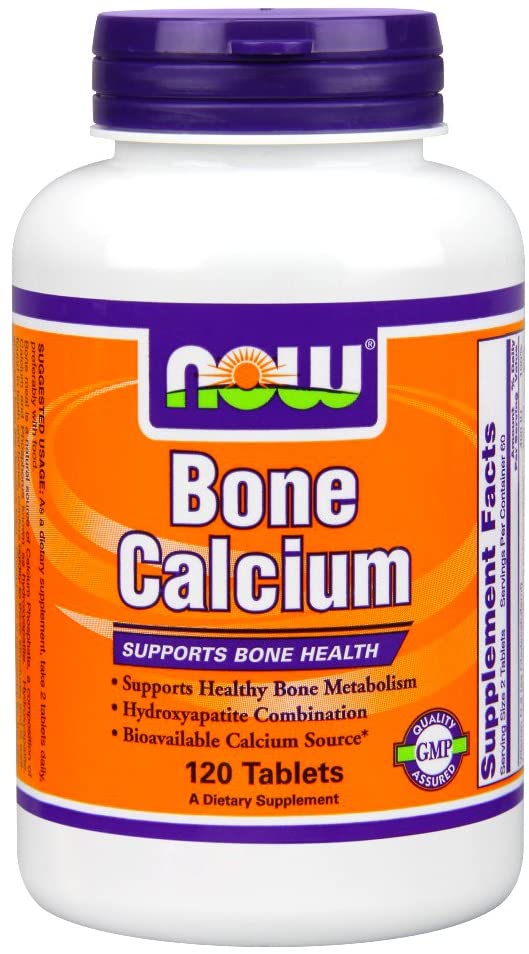 NOW Bone Calcium,120 Tablets