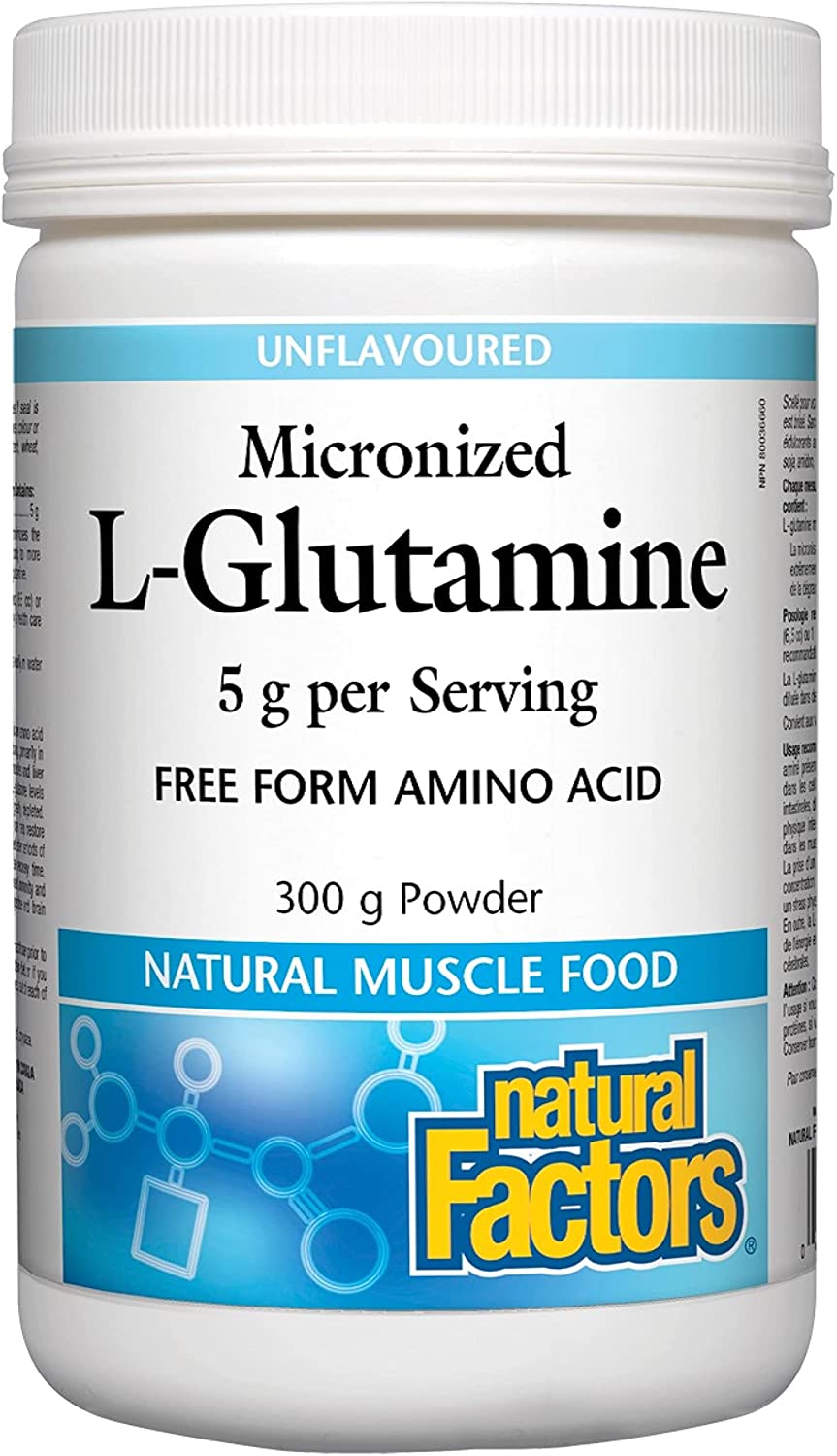 Natural Factors Glutamine 500mg Micro 8oz