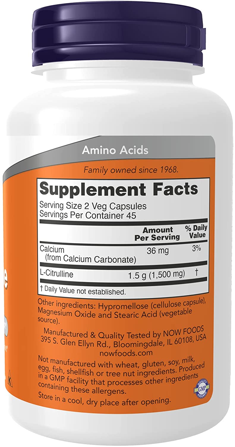 NOW Foods Supplements, GABA (Gamma-Aminobutyric Acid), Neurotransmitter Support*, Orange Flavor, 90 Chewables