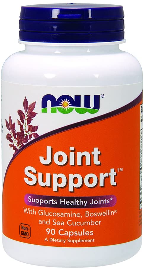 NOW Supplements, Joint Support™ with Glucosamine, Boswellin® and Sea Cucumber, 90 Capsules
