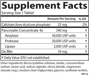 Carlson - Natural Digestive Enzymes, Digestive Aid #34 with Protease, Amylase & Lipase, Digestive Support, Nutrient Absorption & Optimal Wellness, 100 Tablets