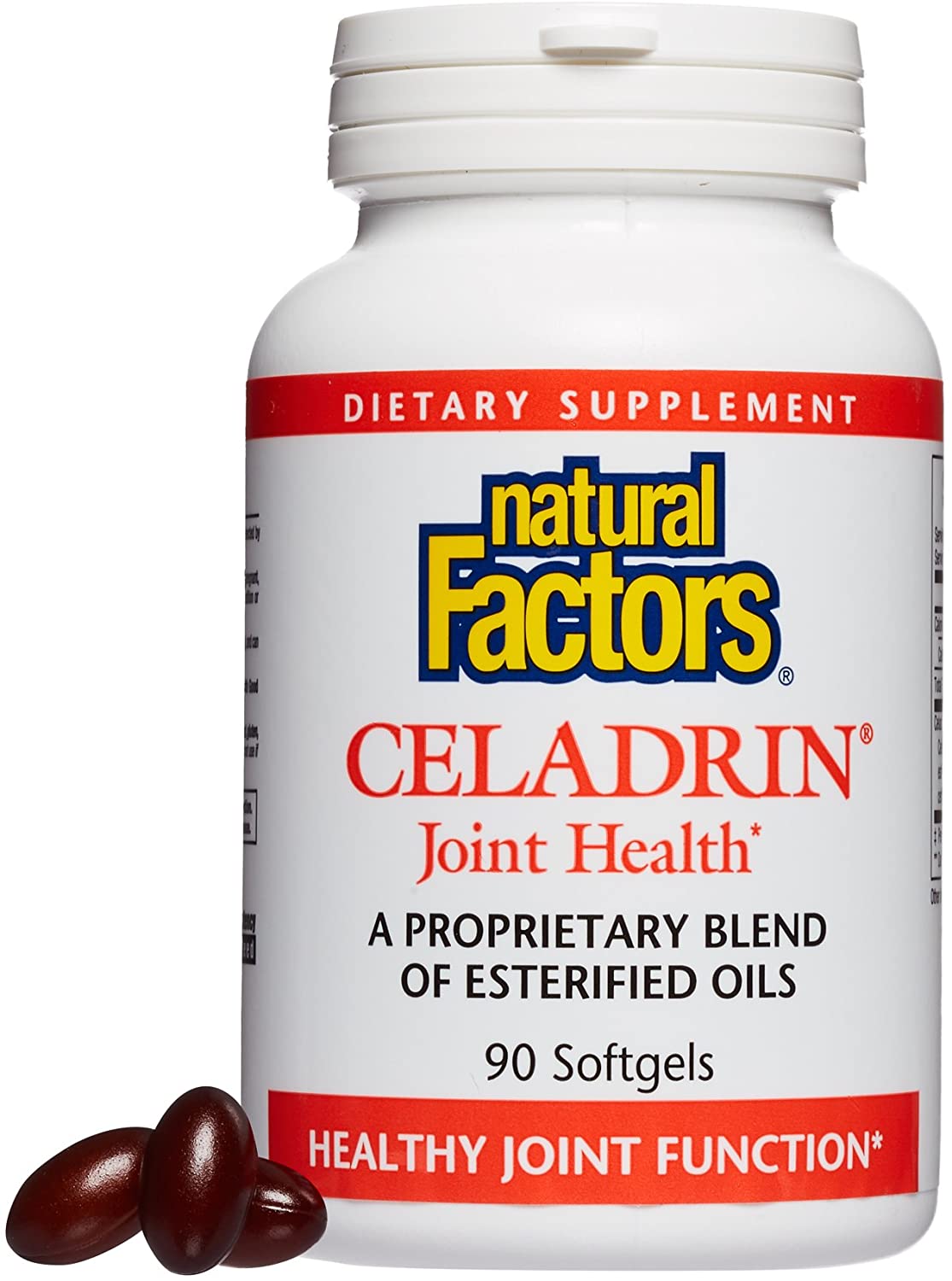 Natural Factors, Celadrin Joint Health, Promotes Flexibility, Mobility and Joint Function, 90 Softgels