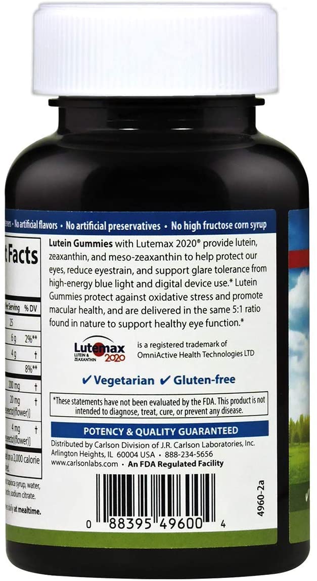 Lutein Gummies 46 veg gummies