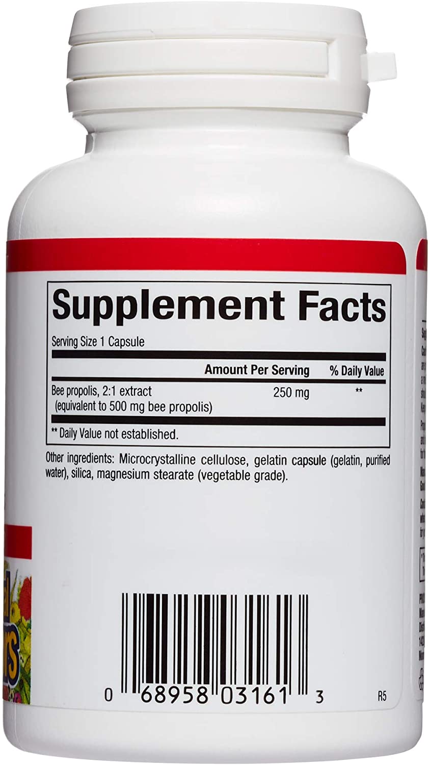 Natural Factors, Bee Propolis Extract 500 mg, Supports a Healthy Immune System, 90 capsules (90 servings)