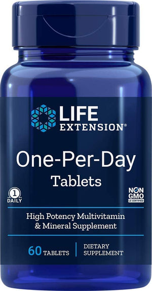 Life Extension One-Per-Day Tablets, 60 Tablets