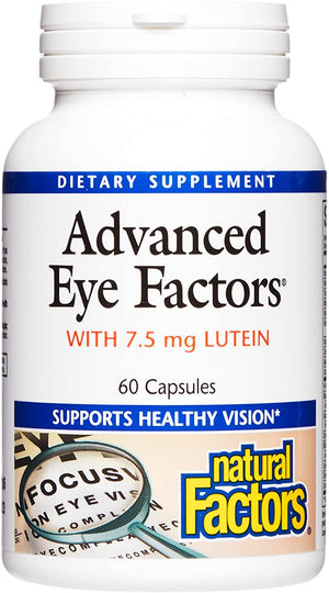 Natural Factors Advanced Eye Factors, 60 Capsules