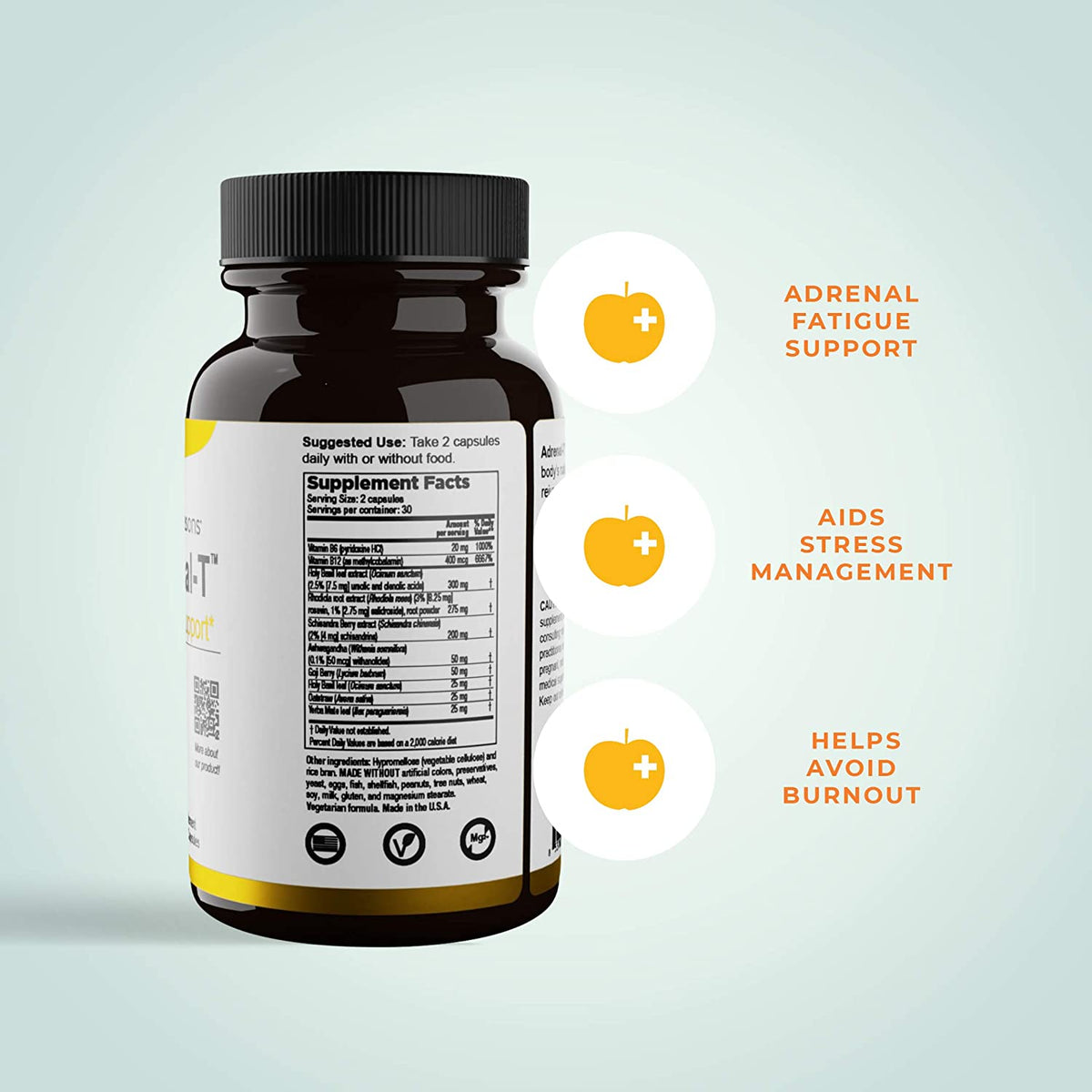 LifeSeasons - Adrenal-T Adrenal support Trial- 14 Capsules