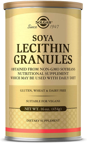 Solgar Soya Lecithin Granules, 16 oz