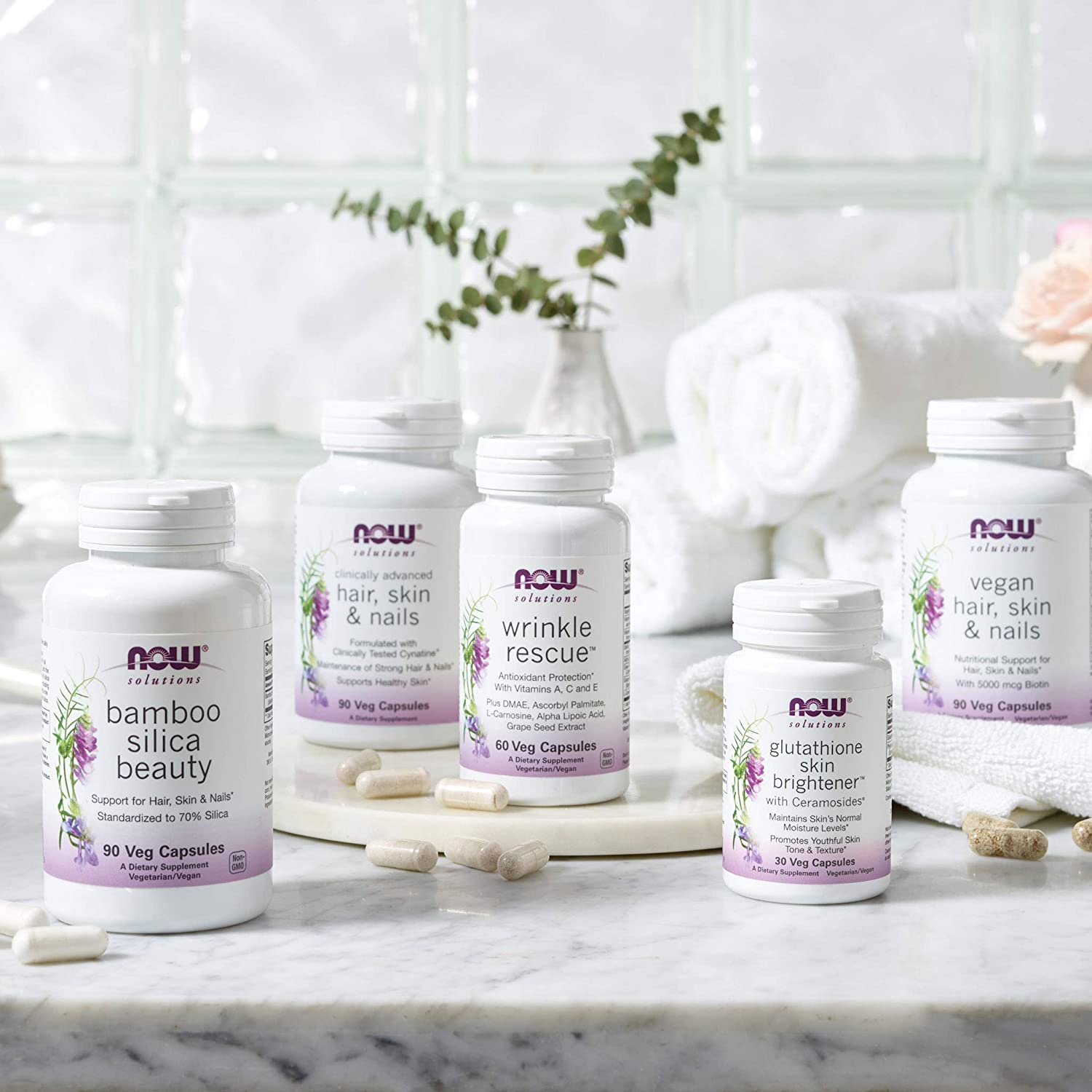 NOW Foods Solutions, Glutathione Skin Brightener with Ceramosides, Mo - Discount Nutrition Store NOW Foods Solutions, Glutathione Skin Brightener with Ceramosides, Mo - Discount Nutrition Store