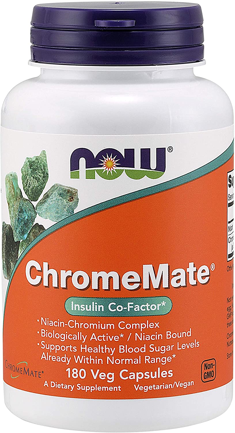 NOW FOODS -ChromeMate¬Æ - 180 Veg Capsules