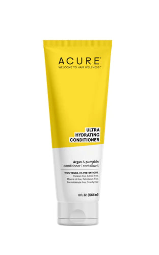 Acure Ultra Hydrating Conditioner – Deep Moisture &amp; Nourishing Formula for Dry, Dehydrated Hair, Restores Softness &amp; Shine, 8 Fl Oz