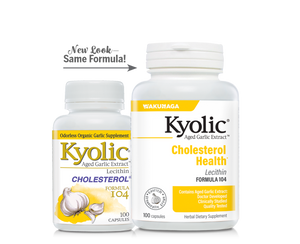 Kyolic Aged Garlic Extract™ Cholesterol Formula 104, 100 Capsules