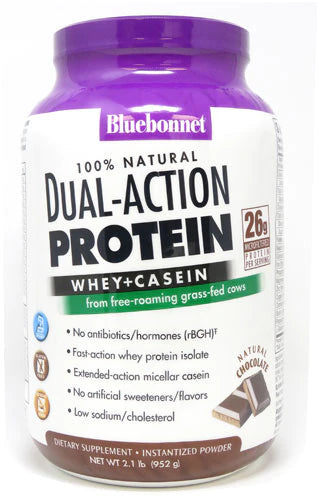Blue Bonnet Whey and Casein Protein Powder Chocolate 2.1lb