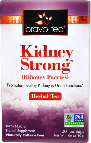 Bravo Tea Kidney Strong Herbal Tea, 20 Tea Bags