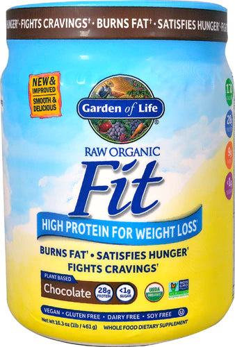 Garden of Life RAW Organic Fit™ High Protein for Weight Loss Chocolate, 16.3 oz