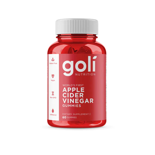 Goli Nutrition World&#39;s First Apple Cider Vinegar Gummies 60 Count, 60 Count