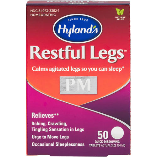 Hyland&#39;s Restful Legs™ PM, 50 Quick Dissolving Tablets