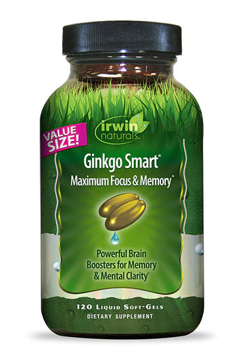 Irwin Naturals Ginkgo Smart®, 120 Liquid Softgels