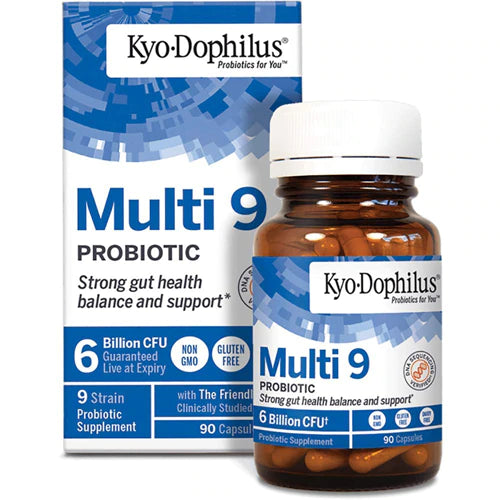 Kyolic Kyo-Dophilus® Multi 9 Probiotic, 6 billion CFU, 90 Capsules