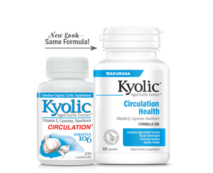Kyolic Aged Garlic Extract™ Circulation Formula 106, 100 Capsules