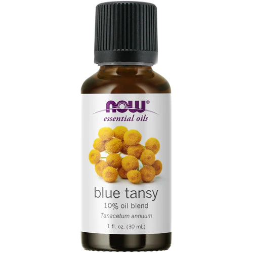 NOW Foods Essential Oils, Blue Tansy Oil Blend, Soothing and Calming with a Sweet and Fresh Aroma, 1-Ounce