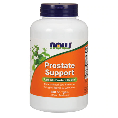 NOW Foods Supplements, Prostate Support, Prostate Support, with Standardized Saw Palmetto, Stinging Nettle &amp; Lycopene, 180 Softgels