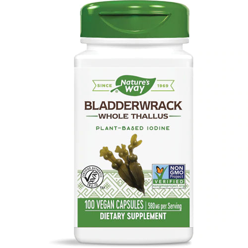 Nature&#39;s Way Bladderwrack, 580 mg, 100 Vegan Capsules