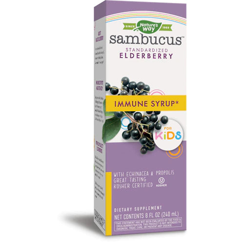 Nature&#39;s Way Sambucus Kids Syrup Berry, 8 fl oz