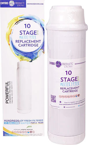 New Wave Enviro 10 Stage Plus Water Filter Replacement Cartridge, 1 Cartridges
