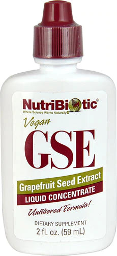 NutriBiotic GSE Grapefruit Seed Extract Liquid Concentrate, 2 fl oz