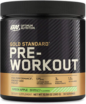 Optimum Nutrition Gold Standard Pre Workout with Creatine, Beta-Alanine, and Caffeine for Energy, Flavor: Green Apple, 30 Servings