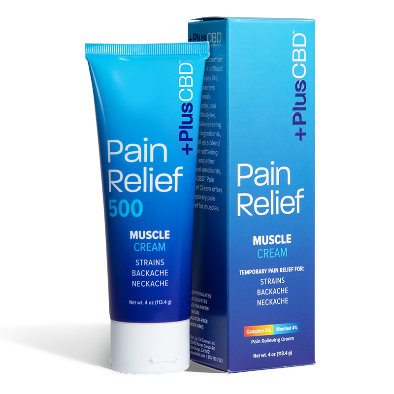 Plus Pain Relief Muscle Cream 4oz