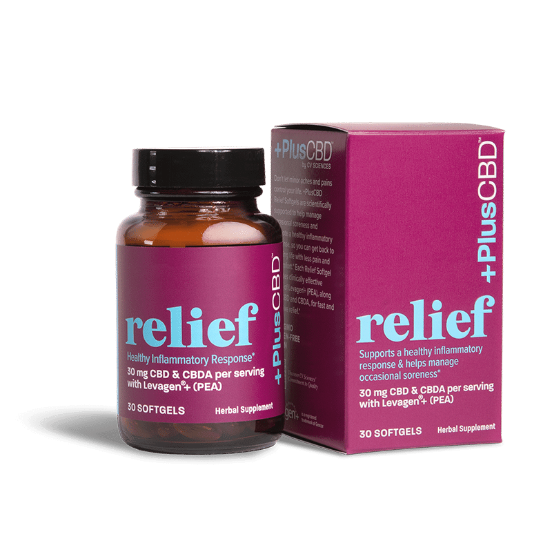 Plus Relief Softgels (15mg,30ct)