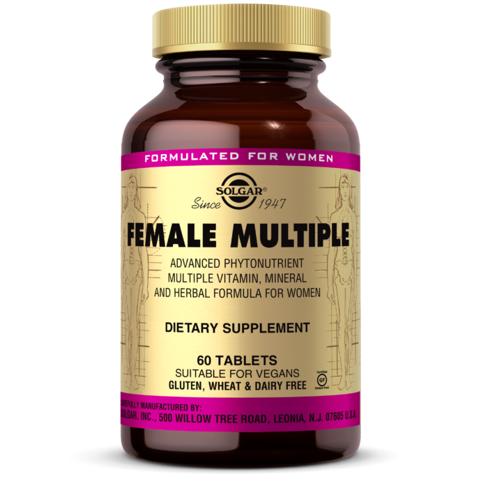 Solgar Female Multiple Advanced Phytonutrient 60 Tablets